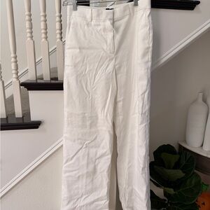 Ann Taylor Elegant White Trousers